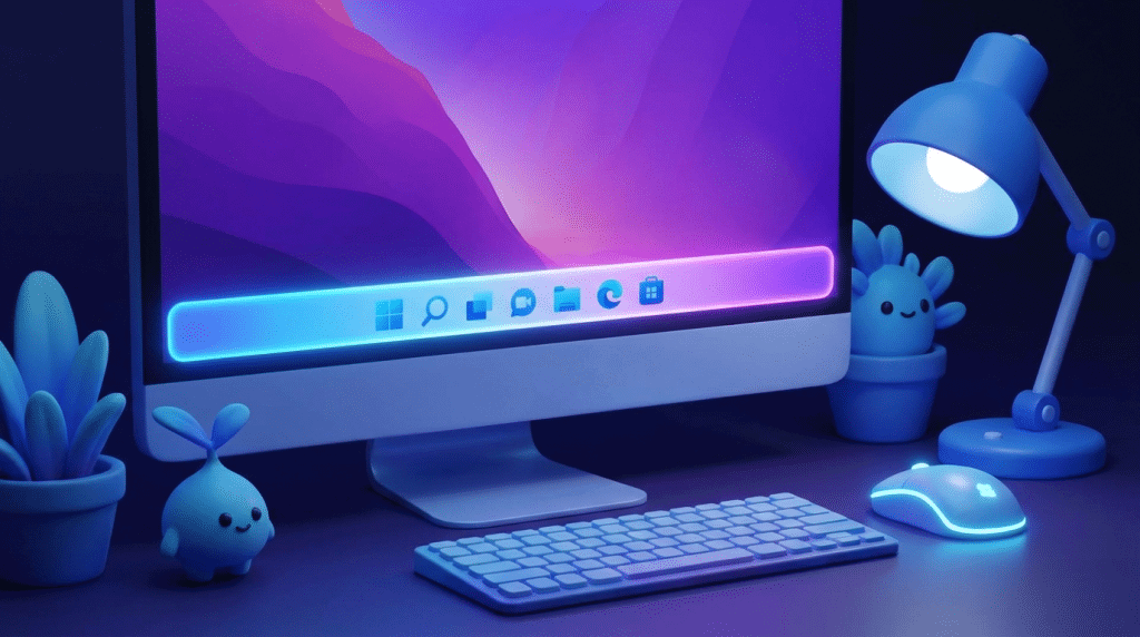 So verschiebst du die Taskleiste in Windows